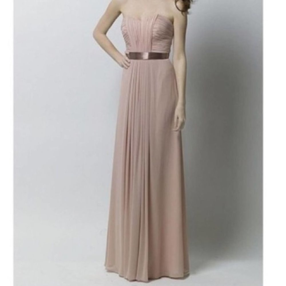 Blush Bridesmaid or Prom Gown